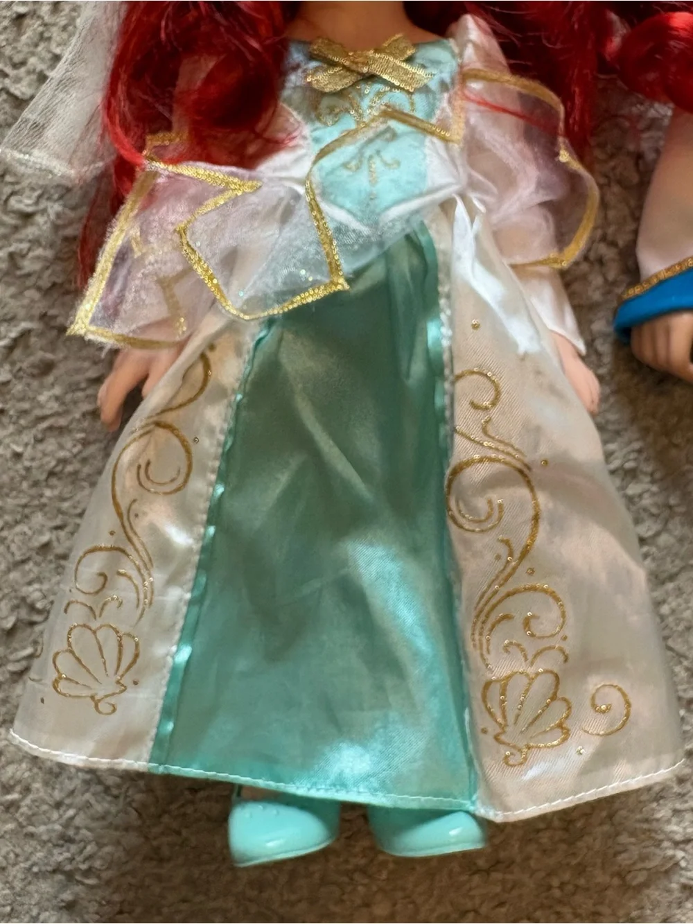 My First Disney Princess Little Mermaid Wedding Bells Ariel & Prince Eric Rare